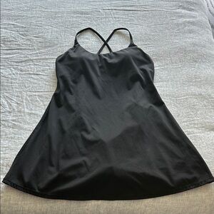 HALARA Black Strappy Dress